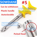 Dental Stainless Steel INTRALIGAMENTAL SYRINGE PEN-STYLE ASPIRATING 1.8ML Dental Surgical Instrument Dental Injector Tool