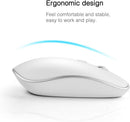 Drahtlose optische Maus 2.4G Einstellbare hochpräzise DPI Tragbarer USB-Empfänger Eine Lieblingsmaus