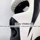 Casco de boxeo de cobertura completa ZTTY Muay Thai, casco de entrenamiento de cuero PU, casco de boxeo, equipo de gimnasio, protector de cabeza de Taekwondo