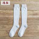 6PCS=3Pairs Men's Winter Compression Stocking Warm Hot Knee High Long Leg Terry Socks Cotton Thicken Cover Calf Socks Size 38-44