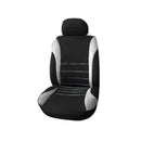 Funda de asiento de coche que se adapta a la mayoría de los coches, camiones, SUV o furgonetas, Protector de cojín automático transpirable, tela de poliéster, accesorios interiores universales
