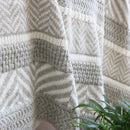 REGINA Baroco Decor Knitted Cushion Cover Gray Stripe Tassel Design Pillow Case Cotton Super Soft Sofa Car Nordic Pillow Cover