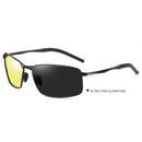 SIMPRECT Polarized Sunglasses Men 2022 Driver's Photochromic Sunglasses Vintage Retro Square Anti-glare Sun Glasses For Men