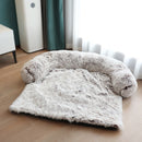 Dog Sofa Bed Cover Calming Plush Mat Removable Pet Blanket Mattress Cat Beds Warm Sleep Cushion Pillow Couch Furniture Protector