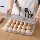 Plastic Egg Storage Box Kitchen Tools Refrigerator Storage Box Outdoor Picnic 18 Grid Food Container Multifunctional Egg Crisper