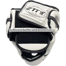 Casco de boxeo de cobertura completa ZTTY Muay Thai, casco de entrenamiento de cuero PU, casco de boxeo, equipo de gimnasio, protector de cabeza de Taekwondo