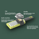 Prensador de ajo creativo, multifunción, Manual, herramientas para picar ajo, prensa de acero inoxidable, trituradora, utensilios de cocina