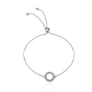 BISAER 925 Sterling Silver Pulseira Snowflake Bangles 925 Heart Snake Chain Clasp Femme Silver Bracelet For Women Jewelry