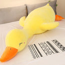 Big Kawaii Duck Plush Toy Cute Goose Sleeping Pillow High Quality Stuffed Doll Soft Funny Sweet Present for Friends Kids Gifts