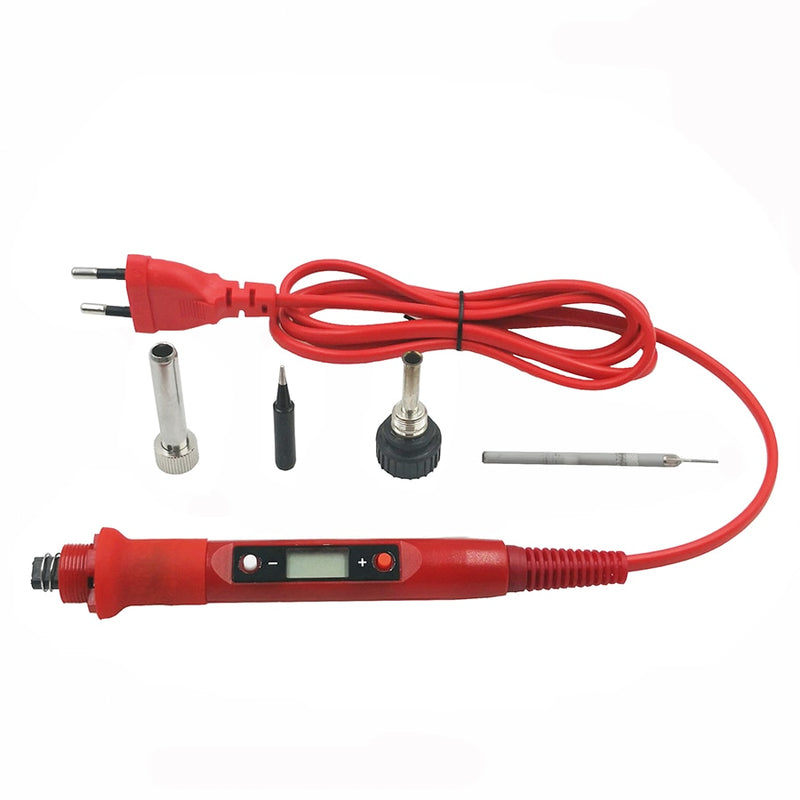 60W/80W Electric soldering iron temperature adjustable 220V 110V LCD Digital Display Welding Solder iron rework station Tools