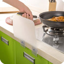 Küchen-Organizer-Regal Wandregal Sucker Splash Water Baffle Pool Board Küchenregal Badezimmerzubehör Waschbeckenregal