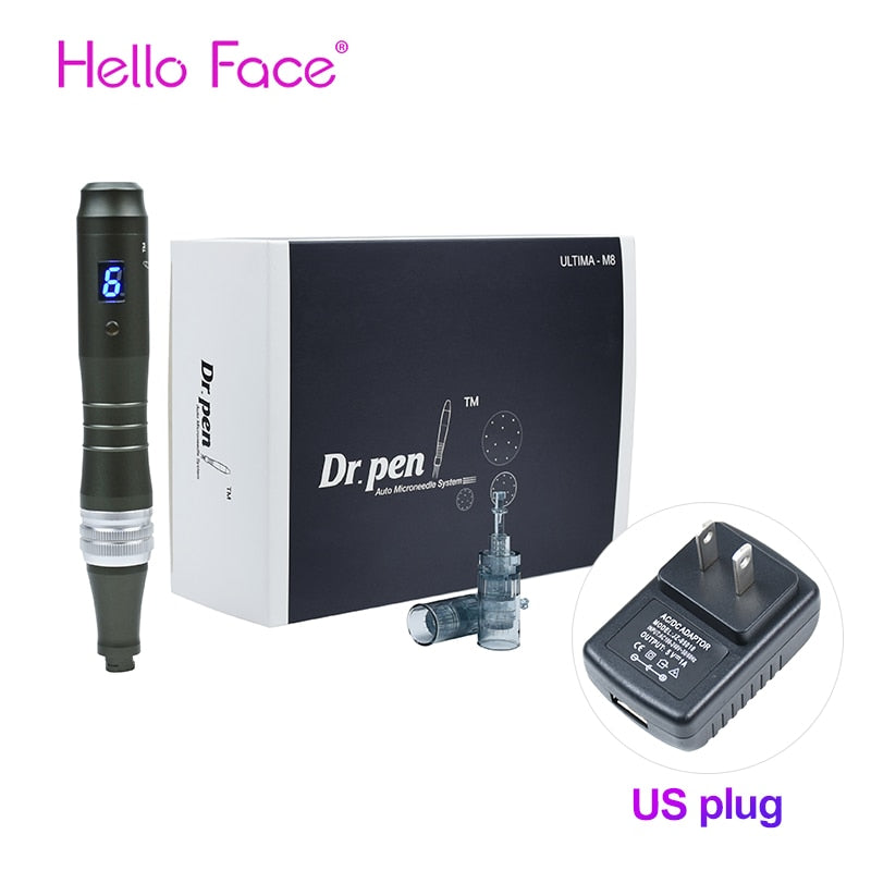 Dr. Pen Ultima M8 Professional Derma Pen Wireless Powerful dr pen Electric Mircroneedling Pen Mesotherapy Skin Care Machine