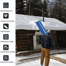 193-650cm Roof Snow Rake -30 Degrees Telescopic Snows Removal System Cloth Adjustable Slip-proof Rod Roof Rake For Removing Snow