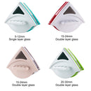 Magnetic Window Cleaner Brush Glass Cleaner Magnets Brush Tool Double Side Magnetic Glass Brush for Washing Household Cleaning