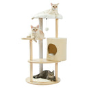 Cactus Cat Tree Cat Tower con Sisal Scratching Post Board para gatos de interior Cat Condo Kitty Play House con Perch Basket Toy