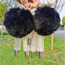 Private Label Clear Custom Kids No Logo Luxury Non Sticky Make Your Own Vegan Pink Key Chain Keychain Lip Gloss