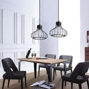 Retro Industrial Metal Pendant Light, Vintage Cage Ceiling Lamp, for Bar, Dining-room, Study, Kitchen, Bedroom,  220V/E27 Base