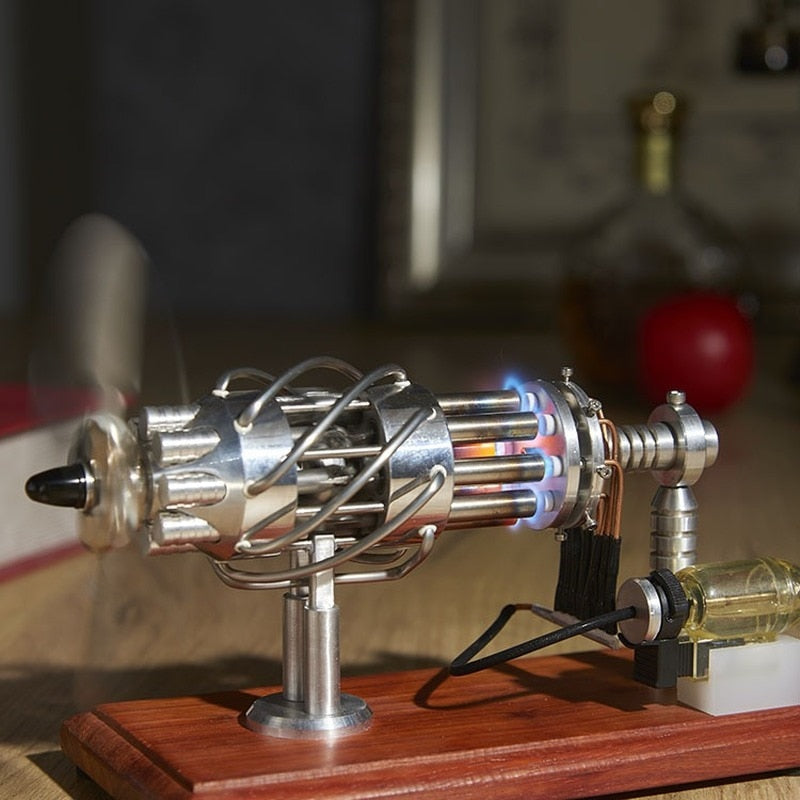 Auf Lager 16 Taumelscheiben-Stirlingmotor-Verbrennungsmotor-Modell-Fabrikverkaufs-Wissenschafts- und Bildungsmodell-Geburtstagsgeschenk