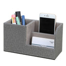 Hochwertiger Schreibtisch-Organizer aus PU-Leder, Holz-Stifthalter, Bleistiftbox, Marmor-Schreibtisch-Aufbewahrungsbox und Behälter, Schreibwaren, Stiftständer