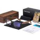 GM Brand Walnut Wooden Polarized Men&