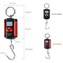 150/200/500kg Crane Scale Heavy Duty Hanging Weighting Hook Steelyard Portable LCD Electronic Digital Industrial Crane Scale