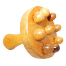 Meridian yoga stick body massager stomach back waist neck leg massage stick wooden roller massage hammer