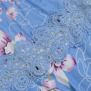 Nice-forever Autumn Retro Pure Color with Lace Dresses Party A-Line Women Flared Swing Dress A190