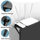 KAYQEE  Desktop Rack Adjustable Screen Shelf TV Top Storage Bracket for Streaming Devices, Media Box, Speakers , Home Decor