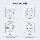 Parche Ilisya para surcos en la frente, pegatinas antiarrugas para eliminar líneas, hidrogeles para líneas de expresión, parche hidratante antienvejecimiento para el cuidado de la piel