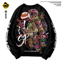 Sweatshirt Men Hoodies Casual Pullovers Autumn Winter Skeleton Astronaut Plus Size 6XL Clothes