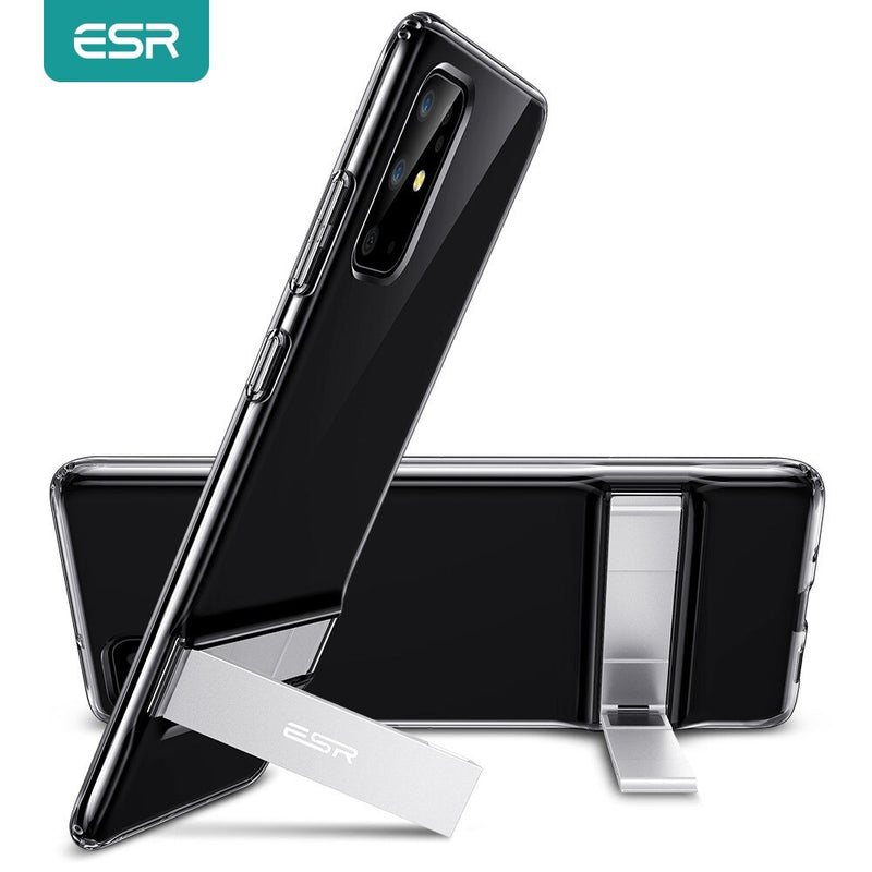 ESR Handyhülle für Samsung Galaxy S20 Plus S20 Ultra Metall Kickstand Vertical Stand TPU Bumper Cover für Samsung S20 Ultra Hülle