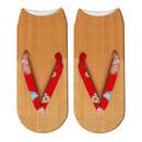 3D Funny Slippers Printed Low Ankle Cotton Socks  Fashion Harajuku  Soft Short Socks Cute Happy Boat Sox for Female