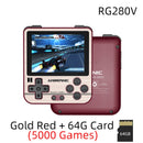 ANBERNIC 280V RG280V Retro Game Console Open Sourse System 5000 Games PS1 Player Portable Pocket RG280V Handheld Game Console