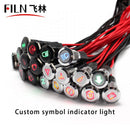 LED Alternator indicator light 12V Red ABS indicator light