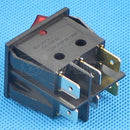 KCD2-4-2101N DPST Rocker Switch