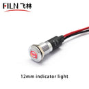 LED Alternator indicator light 12V Red ABS indicator light