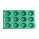 New 20-cavity Silicone Oval Doughnut Mold Small Cake Chocolate Pancake Moulds for Baking Mini Dessert Kitchen DIY Handmade Tools