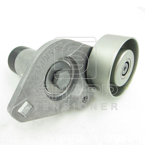 RENAULT  9635966680 Belt Tensioner, v-ribbed belt