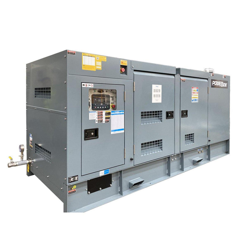 100KW Natural Gas Generator 415V, 3 Phase: Powered by PowerLink GXE100S-NG Side