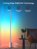 Lámpara de pie de esquina Govee Lyra RGBICWW