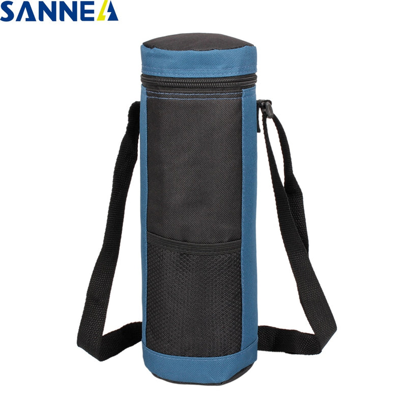 SANNE 600D Polyester Oxford Kühltasche Runde Isolierte Thermotasche Eiswasserflasche Eisbeutel Kann Tragbare Lunchtasche sein