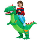 Kids Child Inflatable Dinosaur Costume Anime Mascot Dress Suit Halloween Purim Christmas Party Cosplay Costumes for Boys Girls