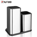 XITUO Stainless Steel Knife Holder  Kitchen Stand Holder Multi-tool High Quality Storage Tool For Damascus Chef Knife Meat Knife