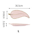 Luxury Storage Tray Ceramic Jewelry Decorative Serving Tray Set Cake Dessert Tableware Varieties Plate Dining Dish Organizer