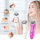 Ultrasonic RF Radio Frequency Lifting Face Neck Skin Massager Mini Hifu Anti Wrinkle Tightening Face Slimming Device