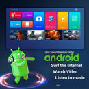 BYINTEK K25 Full HD 4K 1920x1080P LCD Smart Android 9.0 Wifi LED Video Home Theater Cinema 1080P Projector for Smartphone