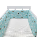 Baby Crib Bumper Cotton Thicken One-piece Crib Around Cushion Cot Protector Pillows Newborns Room Bedding Decor room decoration