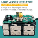 BL1860B 18V 6000mAh Ersatzakku für Makita BL1850B BL1860 BL1840 BL1815 Akku-Bohrschrauber mit Single Cell Balance Protect