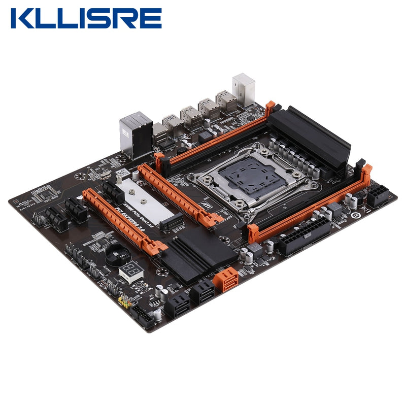Kllisre X99 motherboard combo kit set LGA 2011-3 Xeon E5 2620 V3 CPU 2pcs X 8GB =16GB 2666MHz DDR4 memory