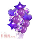1Set 7/19 Tube Balloon Holder Balloons Stand Column Confetti Balloon Kids Birthday Party Baby Shower Wedding Decoration Supplies